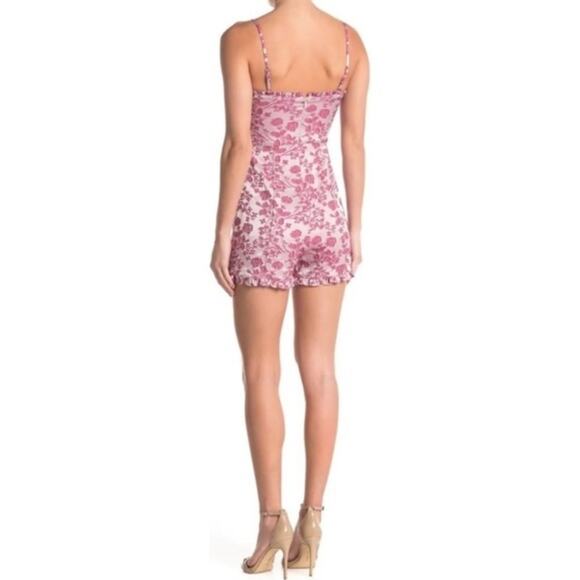 NWT Likely Hyland Pink Floral Romper - Picture 3 of 11